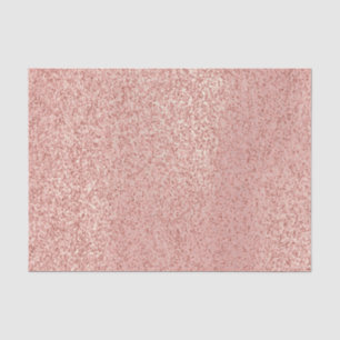 Roze Rose Gold Blush Metallic Glam Tissuepapier