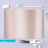 Roze Rose Gold Blush Metallic Powder Blush Tissuepapier (Craft)