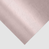 Roze Rose Gold Blush Metallic Powder Minimale Tissuepapier (Detail)