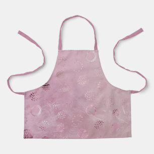 Roze Rose Gold Glitter Stippen Schort