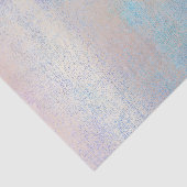 Roze Rose Gold Metallic Blush Blue Ocean Tissuepapier (Detail)