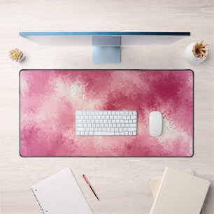 Roze Rose Gold Ombre Waterverf Bureaumat