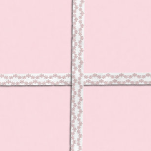 Roze Rose Gold Snowflake Winter Sweet 16 Lint