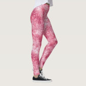 Roze Rose Gold Waterverf Leggings (Rechts)