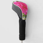 Roze Rose Golfheadcover (Schuin)
