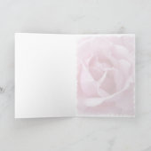 Roze Rose Kaart (Binnen)