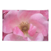 Roze Rose Kussensloop (Achterkant)