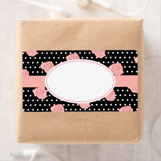 Roze Rose Labels (Insitu)