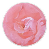 Roze Rose Lade Trek Keramische Knop (Voorkant)