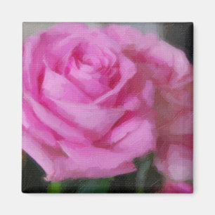 Roze Rose Magneet