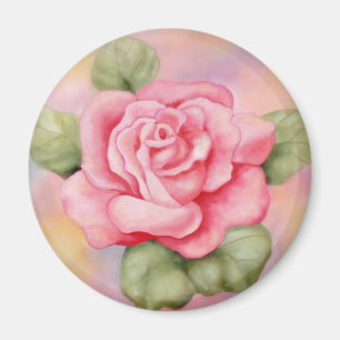 Roze Rose Magnet Magneet