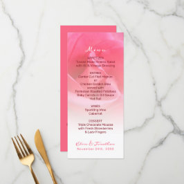 Roze Rose Menu