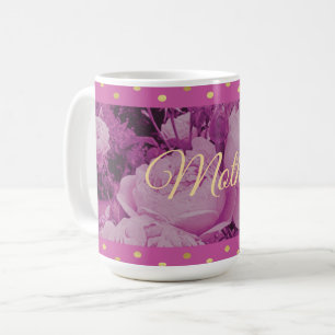 Roze Rose Moederdag Mok