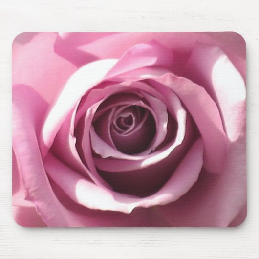 Roze Rose Mousepad Muismat (Voorkant)