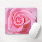 Roze Rose Mousepad Muismat (Met muis)