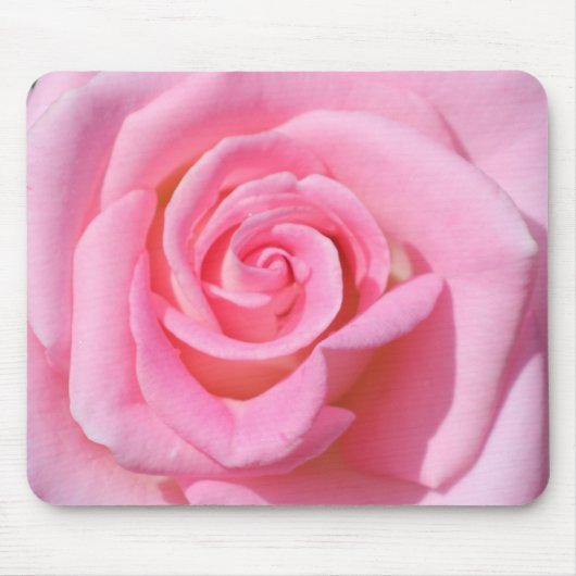 Roze Rose Mousepad Muismat (Voorkant)