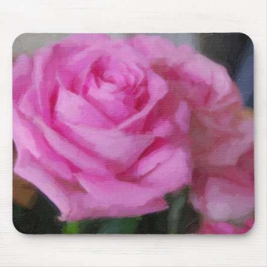 Roze Rose Muismat (Voorkant)