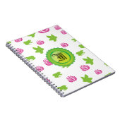 Roze Rose Notitieboek (Rechterzijde)