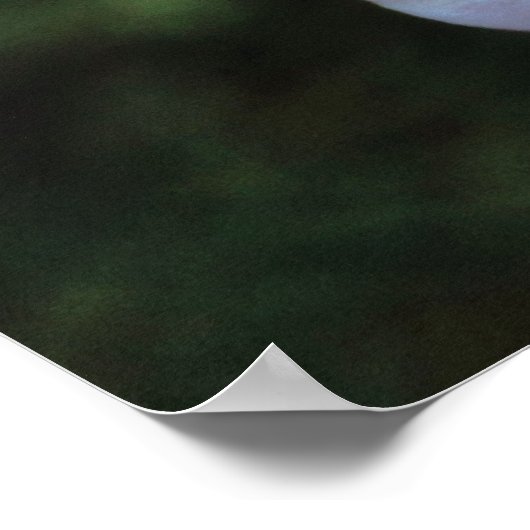 Roze Rose op Canvas Print (Hoek)