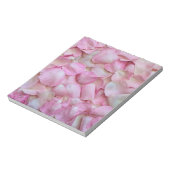 Roze Rose Petals Notitieblok (Gedraaid)