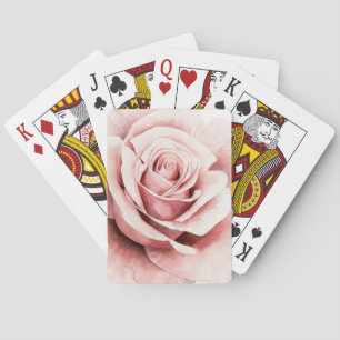 Roze Rose Pokerkaarten