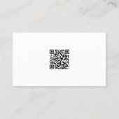 Roze Rose Quartz Stones Salon Spa Visitekaartje (Achterkant)