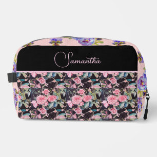 Roze Rose Rozen Waterverf   Toilettasje