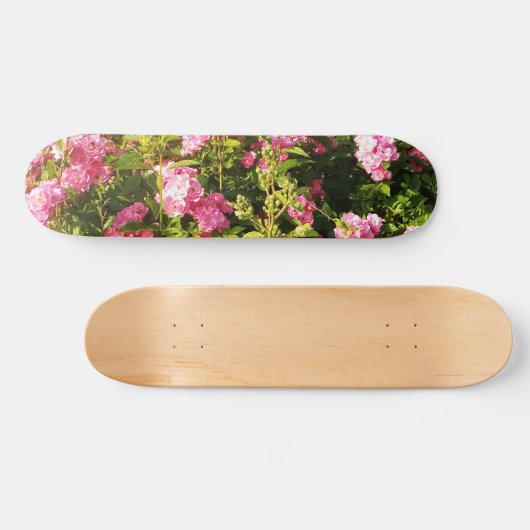 Roze Rose Secret Garden Skateboard (Horizontaal)