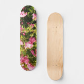 Roze Rose Secret Garden Skateboard (Voorkant)