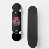 Roze Rose Skateboard (Voorkant)