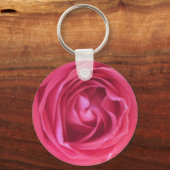 Roze Rose Sleutelhanger (Voorkant)
