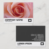Roze Rose Visitekaartje (Voorkant / Achterkant)