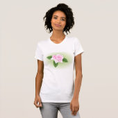 Roze Rose Vrouwen T-shirt (Voorkant volledig)