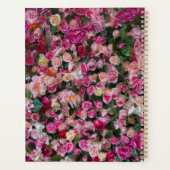 Roze Rose Wall Weekly Planner (Achterkant)