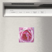 Roze Rose Wedding Magnet Magneet (Insitu (Vaatwasser))