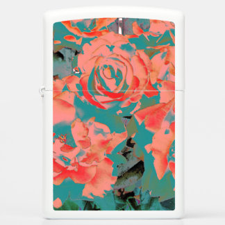 Roze Rose Zippo Lighter