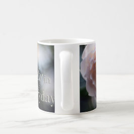 Roze Rose - Zoek de schoonheid in de dagelijkse Mo Koffiemok