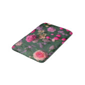  roze Roses Bouquet Floral Bath Mat (Gekanteld)