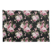 Roze Roses Bouquet Pillow Hoesje Kussensloop (Achterkant-Rechts)