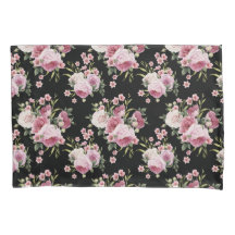 Roze Roses Bouquet Pillow Hoesje