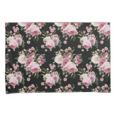 Roze Roses Bouquet Pillow Hoesje Kussensloop (Voorkant-Rechts)