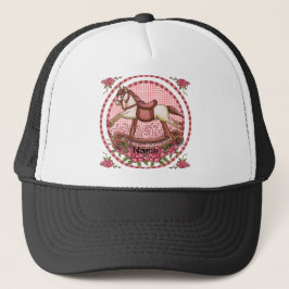 Roze Roses Rocking Horse Trucker Pet