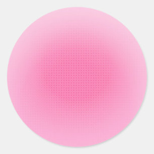 Roze Roze Aangepaste Lege Trendy Sjabloon Ronde Sticker