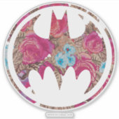 Roze roze bietsem sticker (Voorkant)