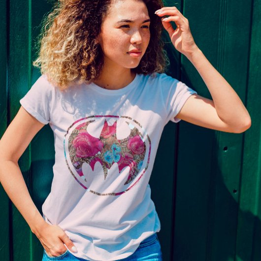 Roze roze bietsignaal t-shirt