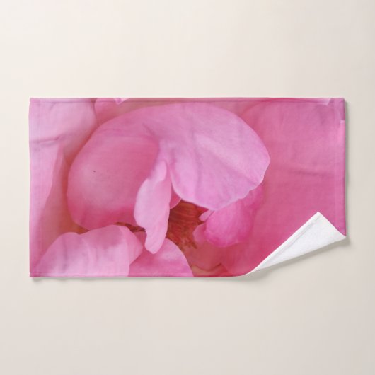 Roze roze bloembadhanddoekset bad handdoek (Handdoek)