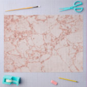 Roze Roze Blush Glitter Marble Modern Tissuepapier (Craft)