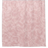 Roze roze douchegordijn (Voorkant)