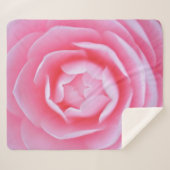 Roze roze (gemiddeld) sherpa deken (Voorkant (horizontaal))