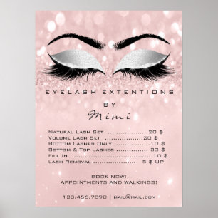 Roze roze grijze huid makreel ja knollen prijzen poster